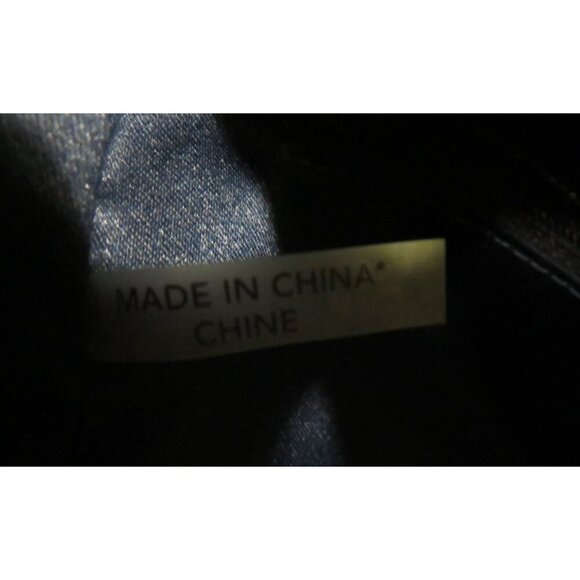 Coach Taylor 2013 Metallic Blue Leather Double Handle Satchel & Crossbody Strap - Picture 13 of 13